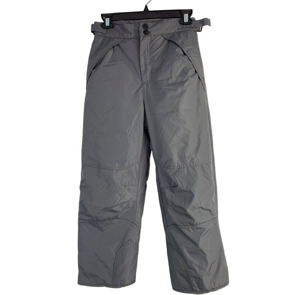 Women’s London Fog Snow Pants Gray Small 6078 New Insulated Cold Weather 6074